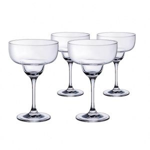Brand New Crystal Margarita Stem Ware (set of four)